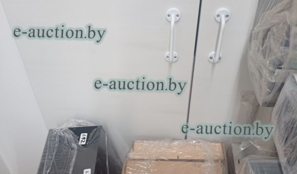 Тумба двухстворчатая серая №60