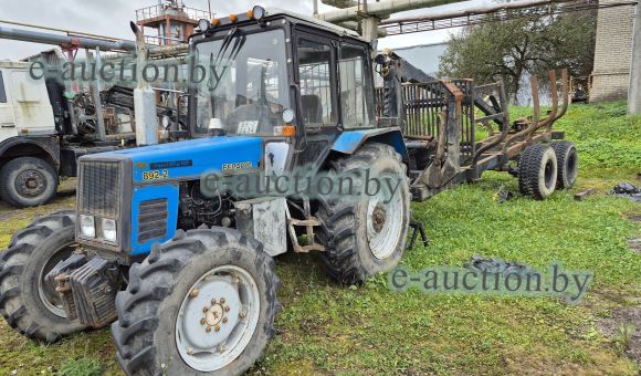 Машина транспортно-погрузочная лесная МТПЛ-5-11 на шасси трактора Беларус 892.2, 2017