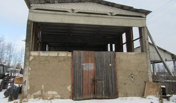 Навес для хранилища в г. Славгороде, площадью 262.7м²