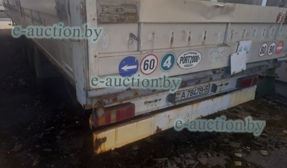 Полуприцеп бортовой KRONE SDP27, 2008