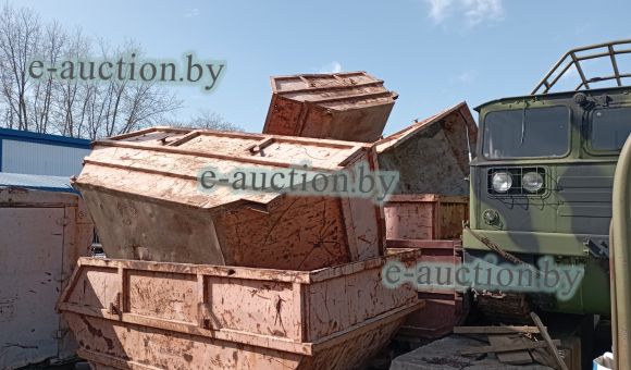 Контейнер открытого типа объёмом 8 м³