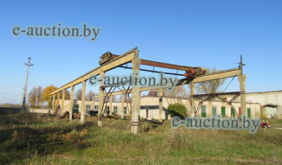 Эстакада лесопильного цеха