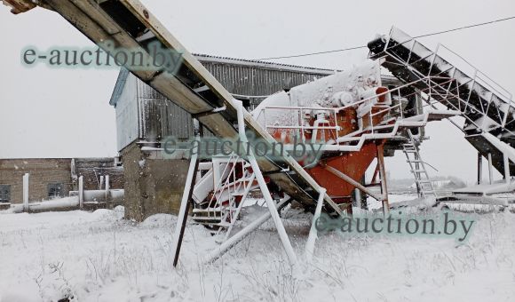 Машина для просеивания сыпучих материалов