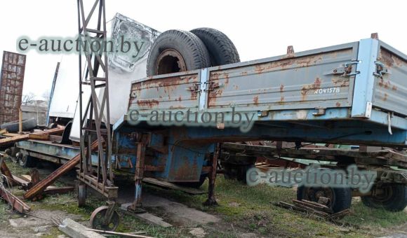 Полуприцеп платформа APS 554424, 2011