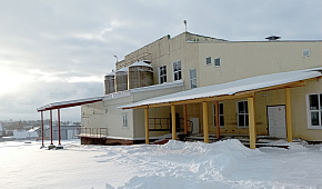 Здание завода в г. Докшицы, площадью 1374.8 м²