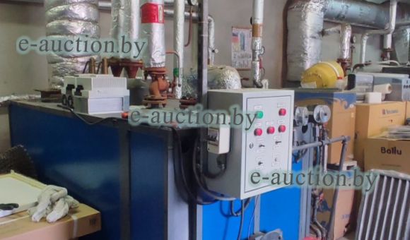 Комплект оборудования: котел паровой, насос, установка умягчения