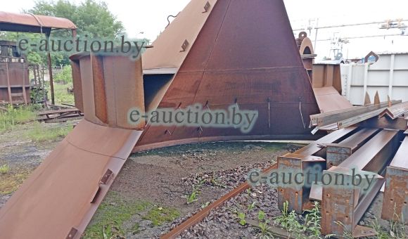 Водонапорная башня 25 м³ на стальных опорах