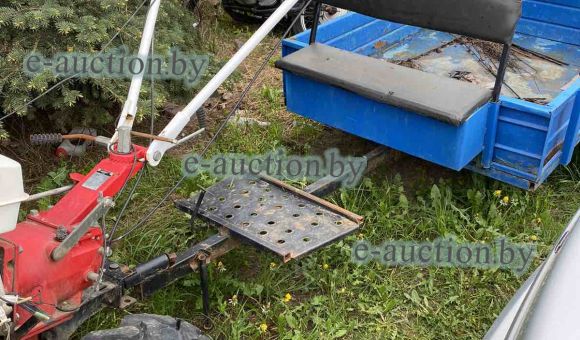 Мотоблок Shtenli 1800 с прицепом