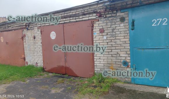 Гараж в г. Бобруйске, площадью 25м²
