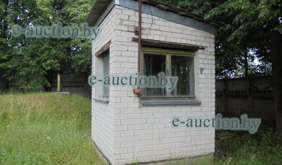 Домик для охраны в г. Витебске, площадью 2,7 м²