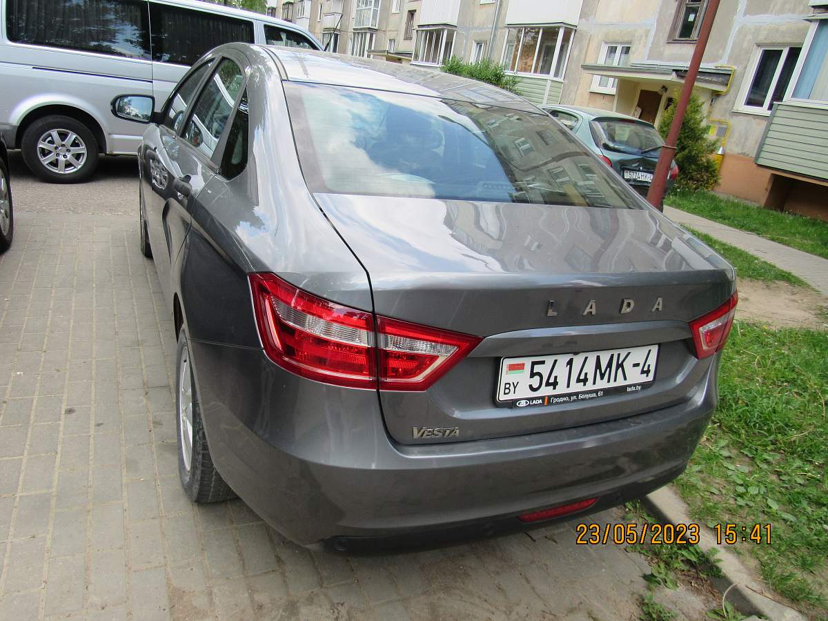 Купить автомобиль Lada Vesta, 2019 г. в г. Гродно - цена 22300 рублей,  фото, характеристики.