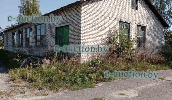 Здание столовой в аг. Лиски (Речицкий район), площадью 191.8м²