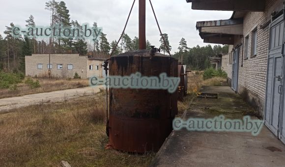 Печь для производства древесного угля объёмом 10 м³