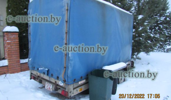 Прицеп платформа тентовая NIEWIADOW, 1995
