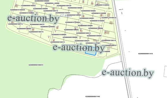 Земельный участок в СТ "Мара" (Гродненский район), площадью 0.0862 га