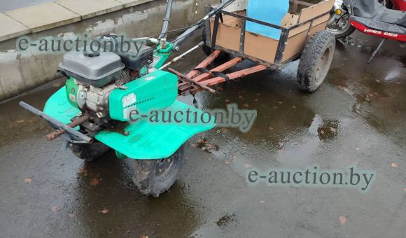 Мотоблок MINI TILLER GR 900 c прицепом