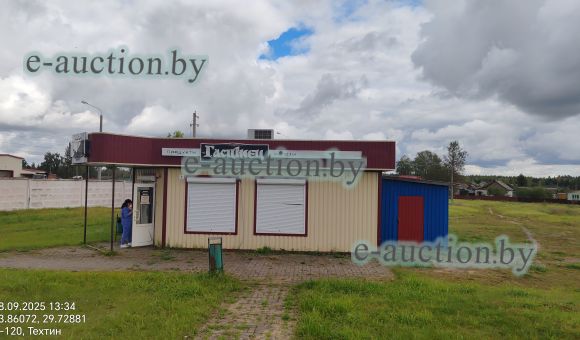 Магазин "Гостинец" в аг. Техтин (Белыничский район) площадью 100.7м²