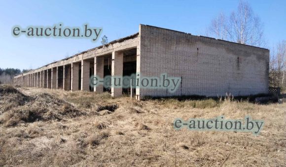 Хранилище для техники вблизи д. Волька (Ивацевичский район), площадью 2335.8 м²