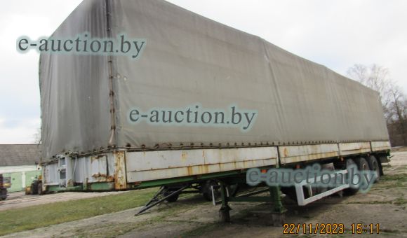 Полуприцеп бортовой тентовый MAZ 975800 (3010), 2009