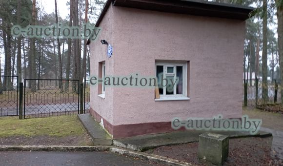 Здание сторожки г. Браславе, площадью 5 м²
