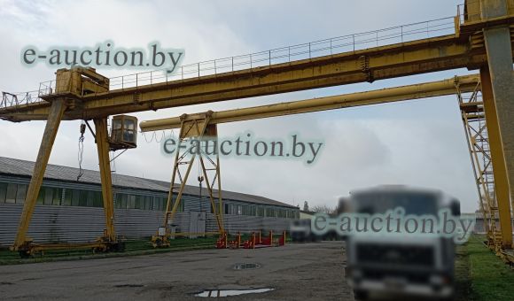 Кран козловой двухконсольный КК-10-25