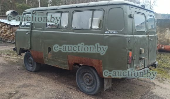 Грузовой фургон УАЗ-39621-01,1986