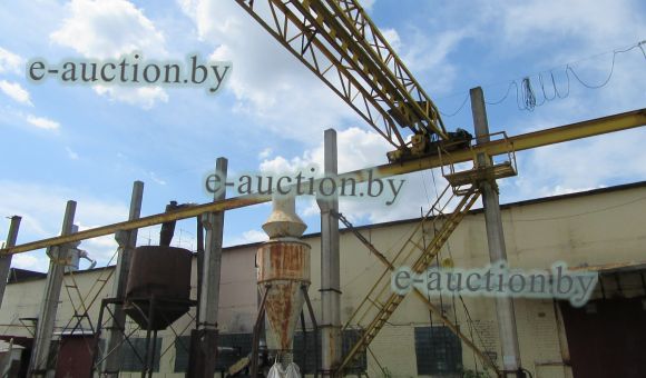 Кран с крановой эстакадой