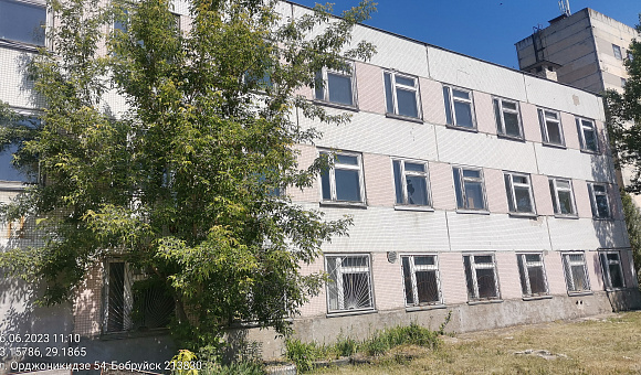 Бытовой корпус в г. Бобруйске, площадью 1678.3м²