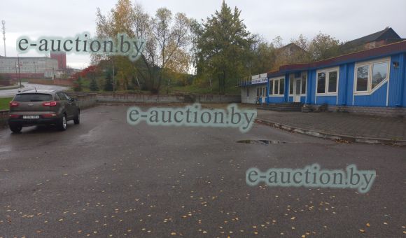 Торговая площадка с автомобильной стоянкой в г Слониме, площадью 253.8 м²