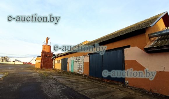 Здание столярного цеха в г. Осиповичи, площадью 606.9 м²