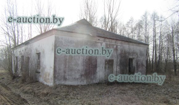 Здание магазина "Хозтовары" в аг. Княгинин (Мядельский район), площадью 165.7 м²