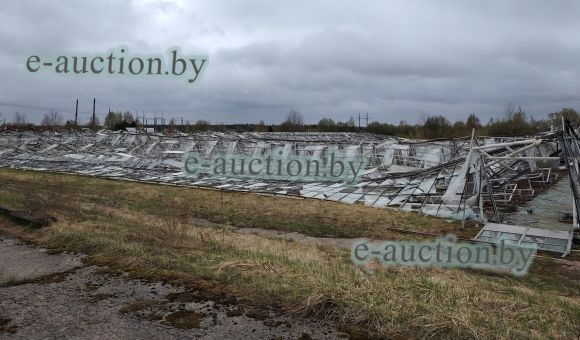 Тепличный комплекс в д. Гвоздово (Полоцкий район), площадью 42601.4 м²
