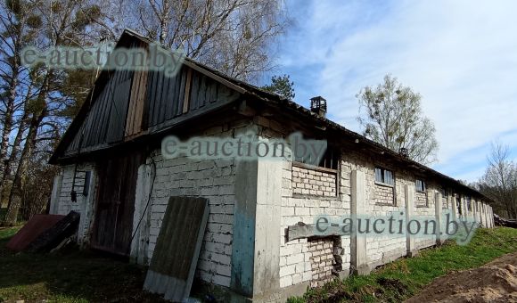 Здание телятника вблизи п. Свиталовка 2 (Узденский район), площадью 438.9 м²