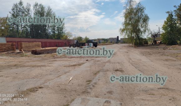 Проезд с бетонным покрытием в г. Быхове, площадью 3305.2м²