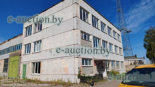 АБК и производственный корпус в г. Кричеве, площадью 565.8м²