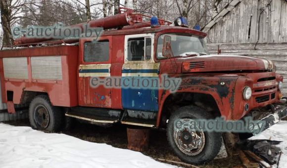 Автоцистерна пожарная АЦ 40 (130) 63Б, 1986