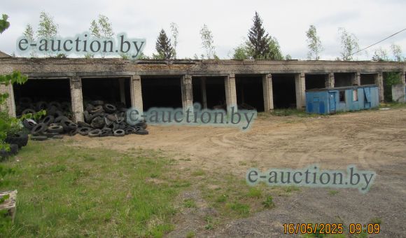 Здание хранилища в г. Щучине, площадью 1526м²
