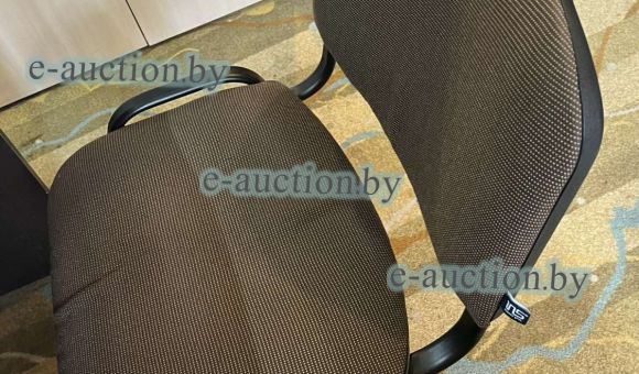 Стул офисный (черный цвет, без колес) №41