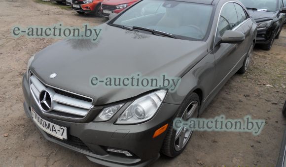 Mercedes-Benz E-550, 2010