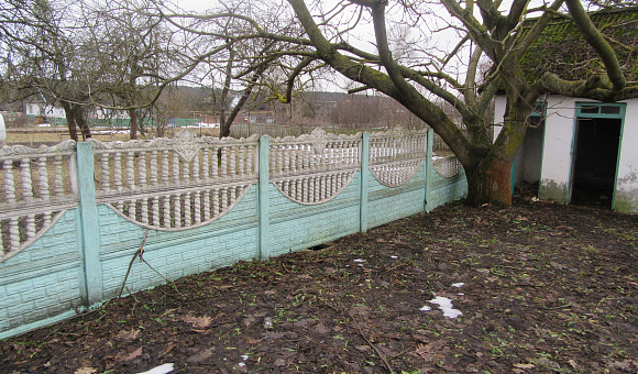 Забор декоративный железобетонный в г. Столбцы
