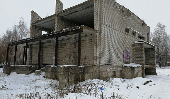 Незавершённое законсервированное капитальное строение на ст. Буйничи (Могилёвский район)