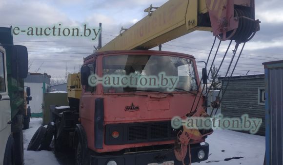 Автокран МАЗ 5337-KC 3577 4, 1992