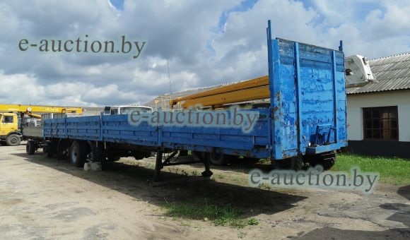 Полуприцеп бортовой Blumhardt Sal 4024, 1995