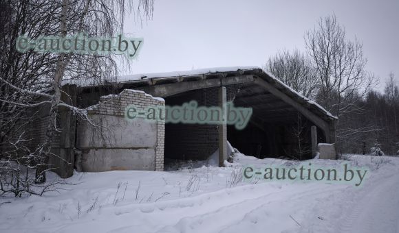 Свинарник вблизи аг. Синьки (Сморгонский район), площадью 1617.1м²