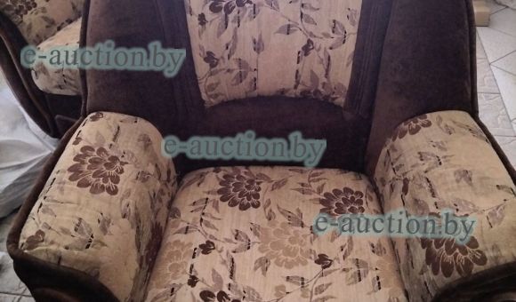 Кресло коричневое №20