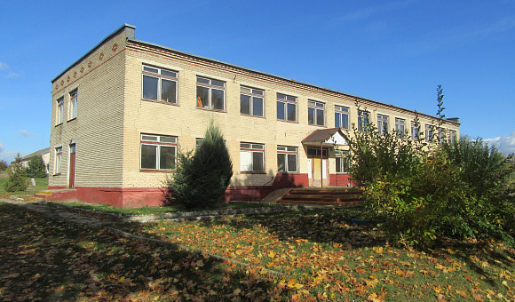Здание школы ГУО «Костюковский УПК ДС-БШ» в д. Костюки (Любанский район), 1113.2 м²