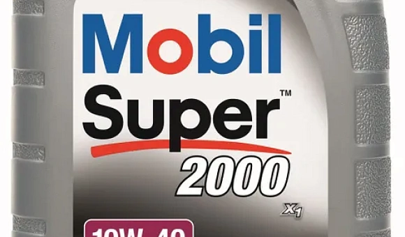Масло моторное Mobil Super 2000 X1 10w40, 1л / Турция