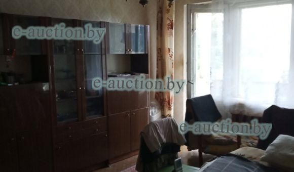 Однокомнатная квартира в г. Браславе, площадью 37.6 м²