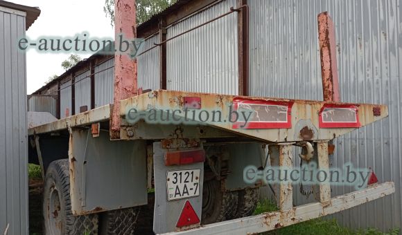 Полуприцеп платформа UPL 1212, 1993