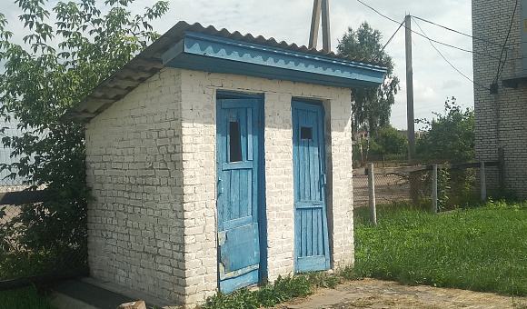 Туалет в г. Климовичи, площадью 3м²